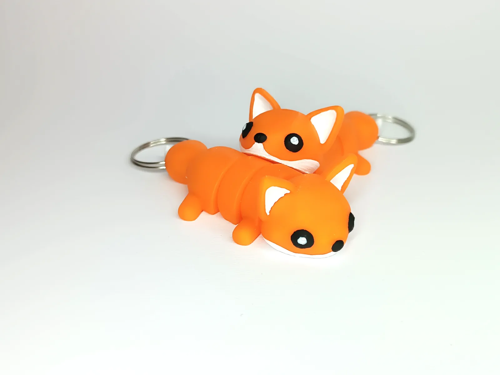 Llavero zorrito flexible impreso en 3D, foto 3