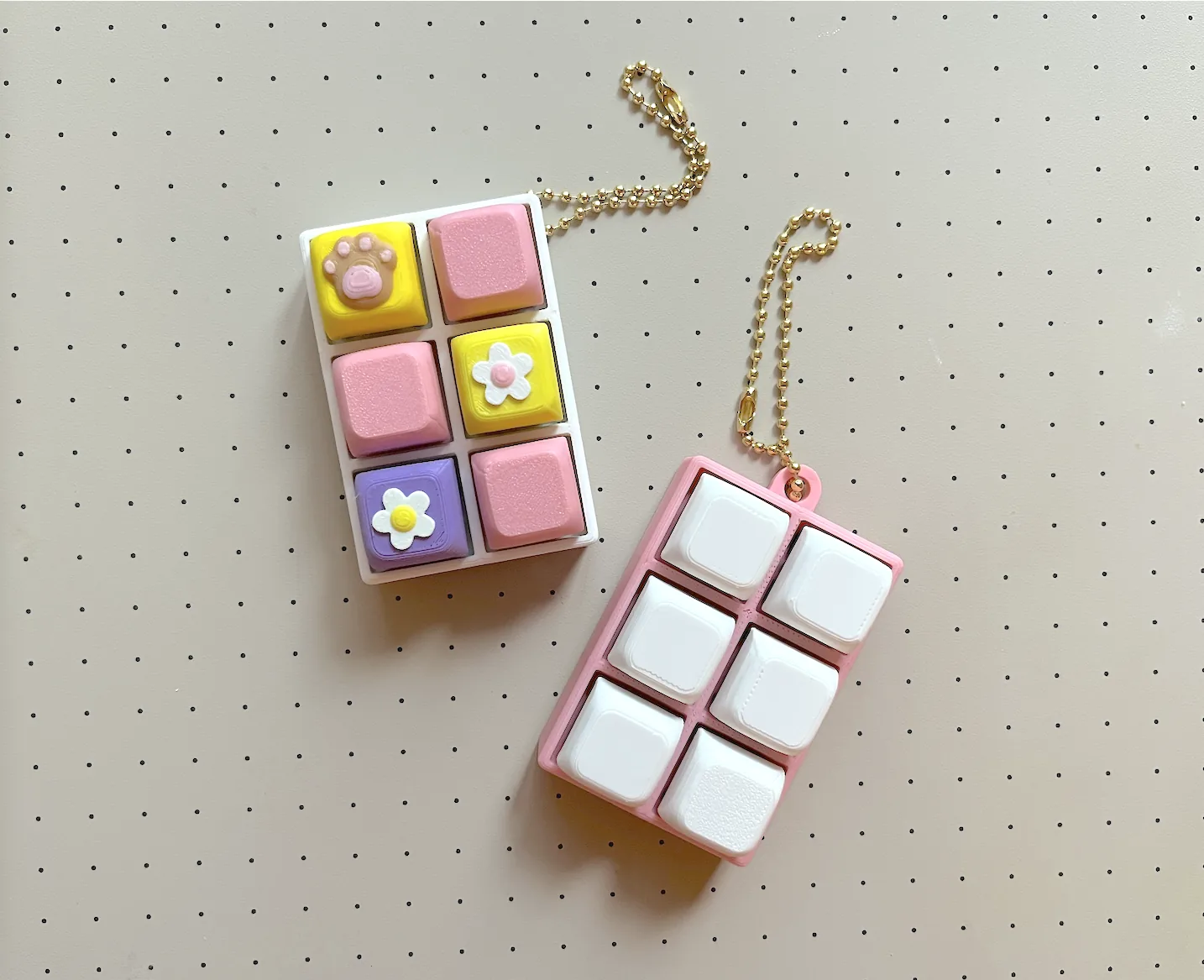 Llavero clicker de teclas