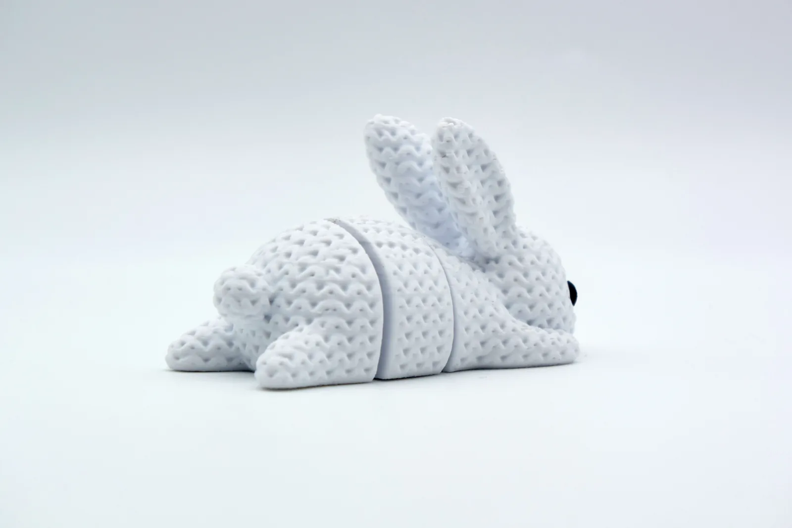 3D printed Articulated Knit Bunny Keychain, photo 5
