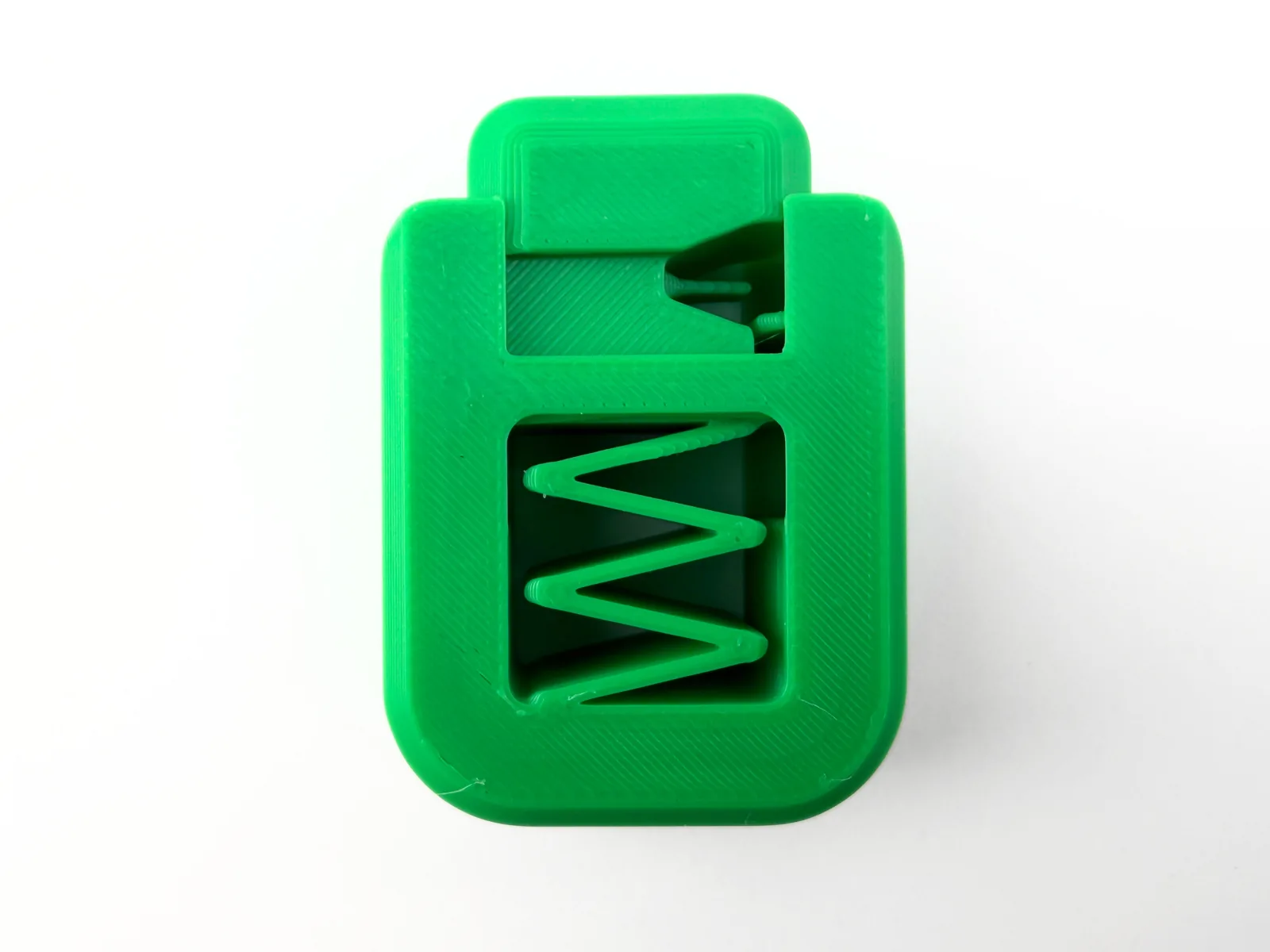 Llavero clicker de botón impreso en 3D