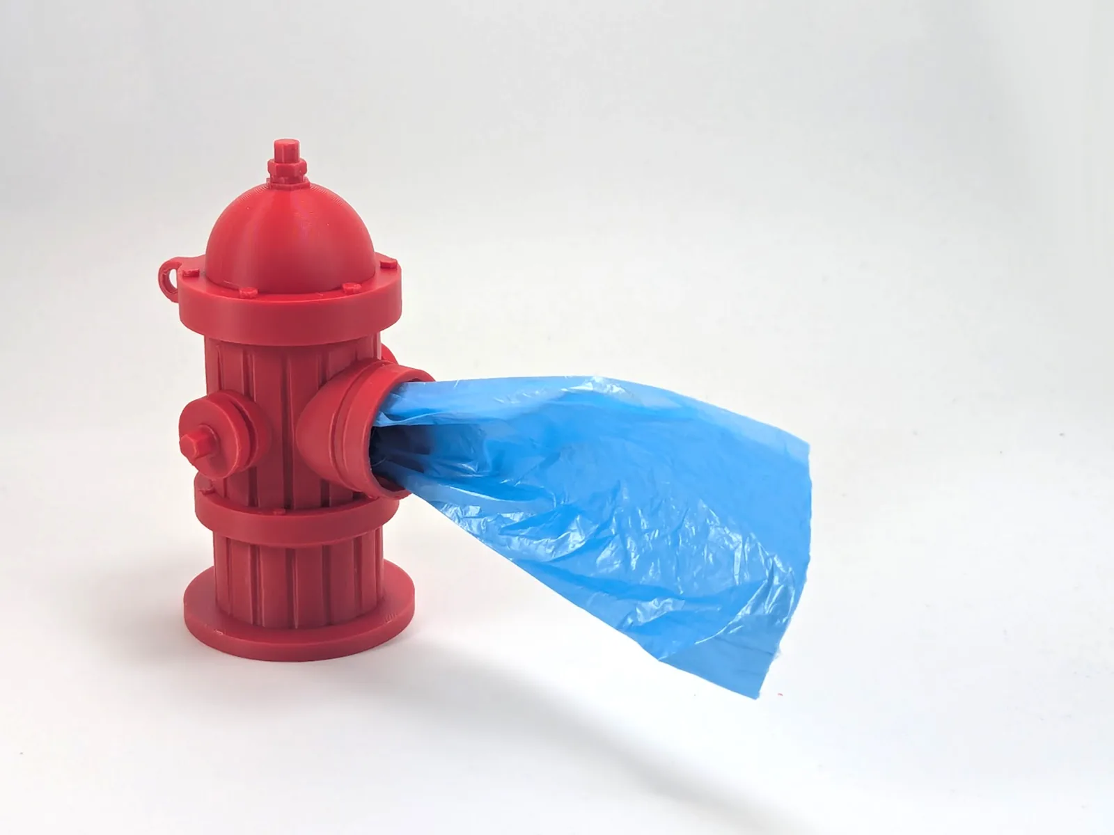 Porta bolsas hidrante para perro