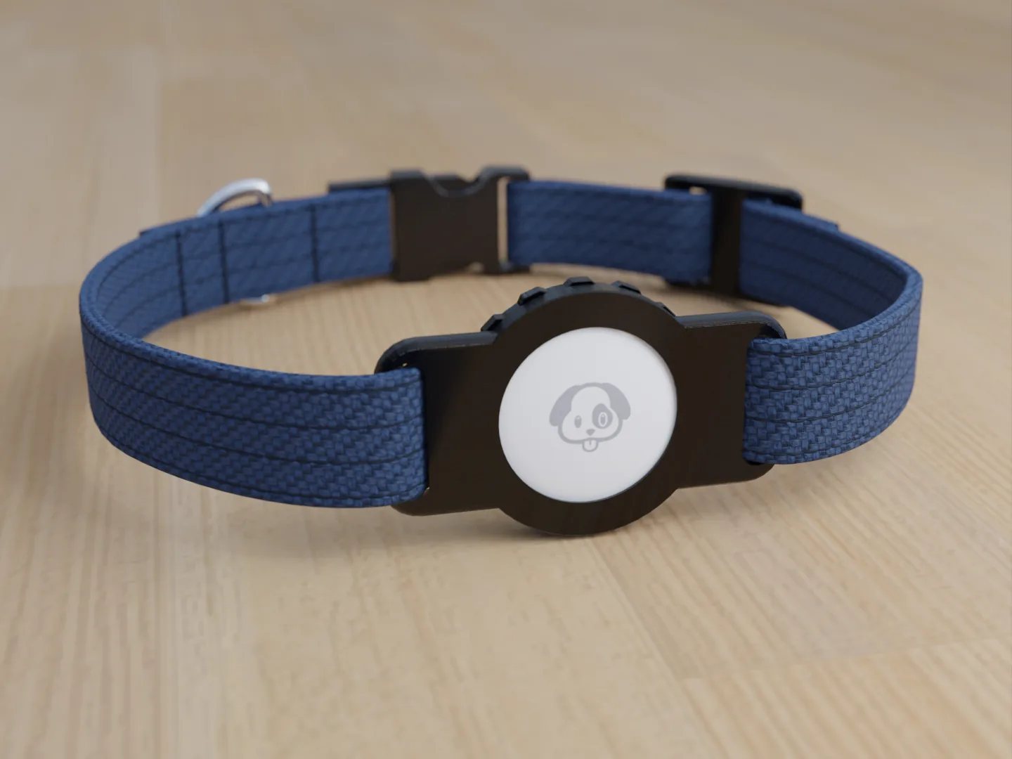 Porta localizador para collar