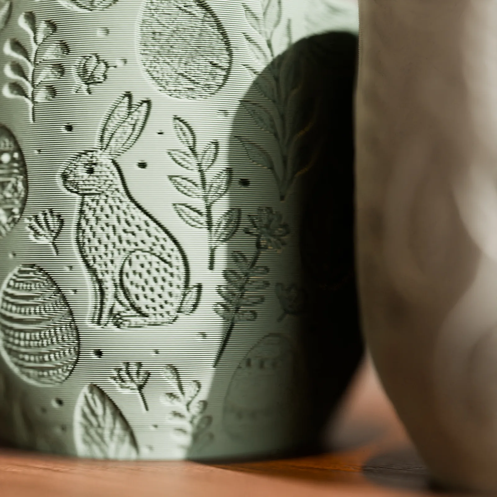 Materas con relieve de conejitos impreso en 3D, foto 5