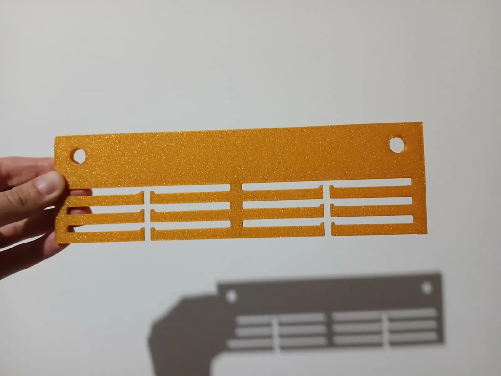 Medallero de pared simple de 22 cm