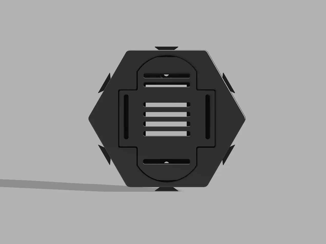 Medallero hexagonal modular con imanes
