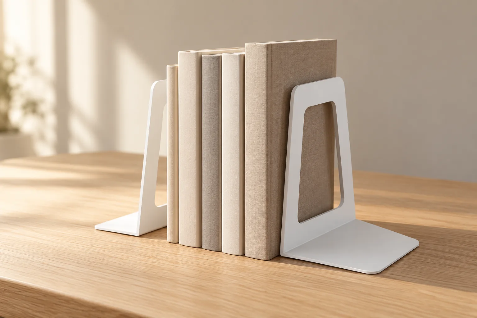 Sujetalibros minimalista (par)