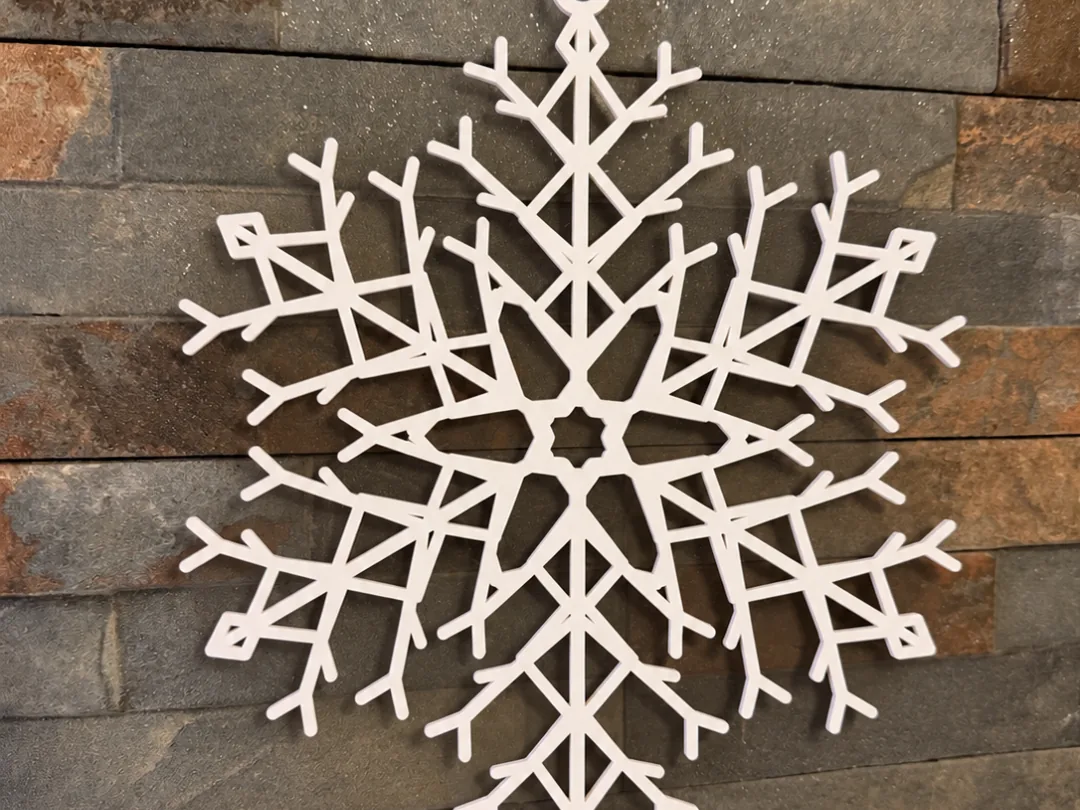 Floco de neve geométrico Cristal XL