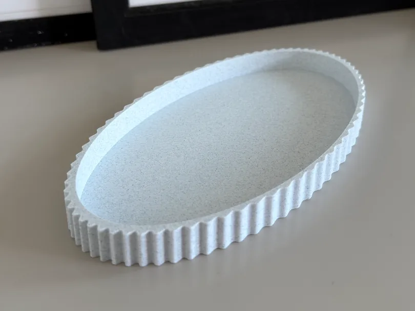 Conjunto de Natal minimalista: arvorezinha, Sagrada Família e bandeja impresso em 3D, foto 4