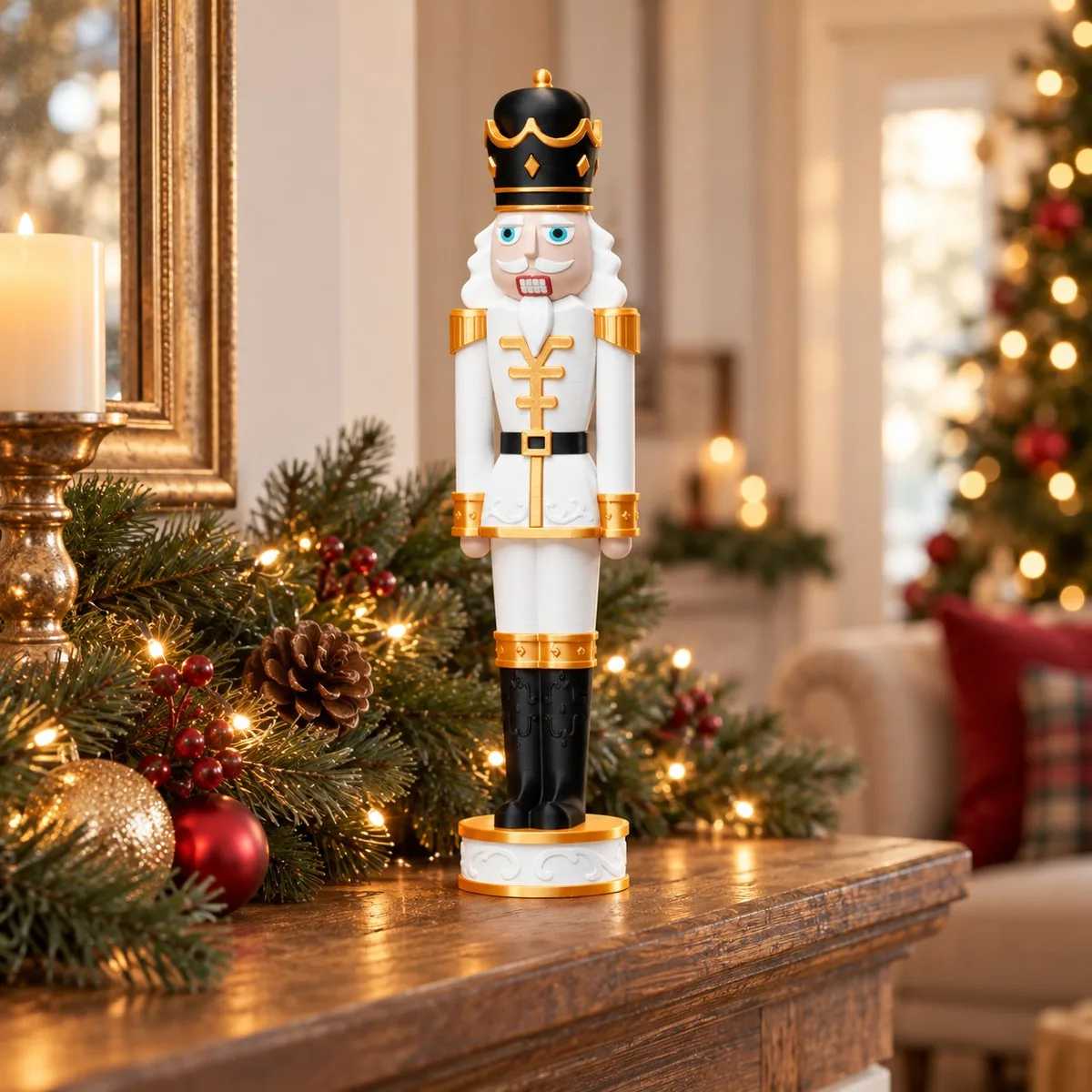 3D printed 29 cm Ornate Nutcracker, photo 3