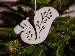 3D printed Nordic Animal Ornaments (Set of 8), photo 3