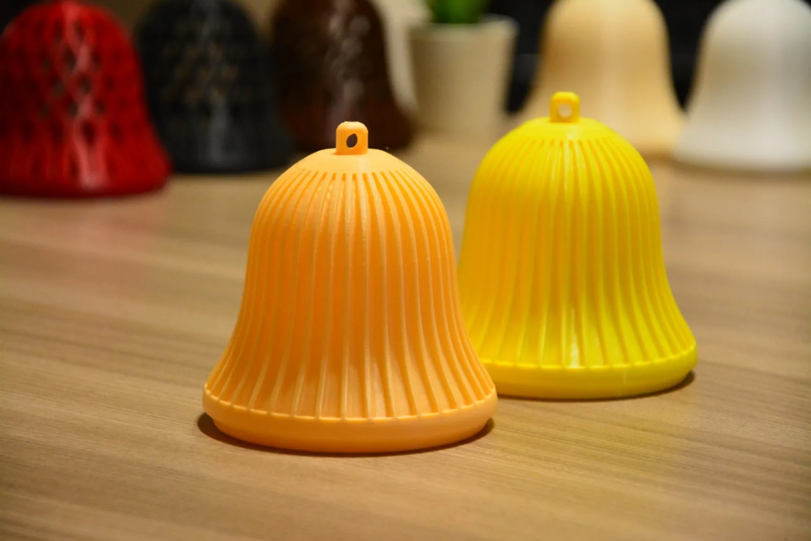 Campanas navideñas impreso en 3D, foto 4