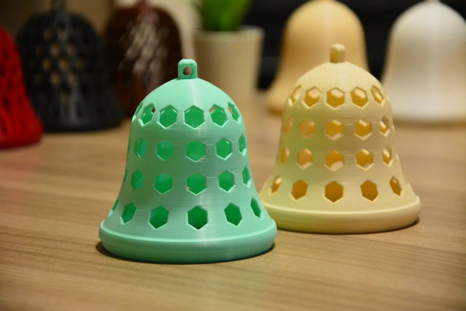 Campanas navideñas impreso en 3D, foto 5