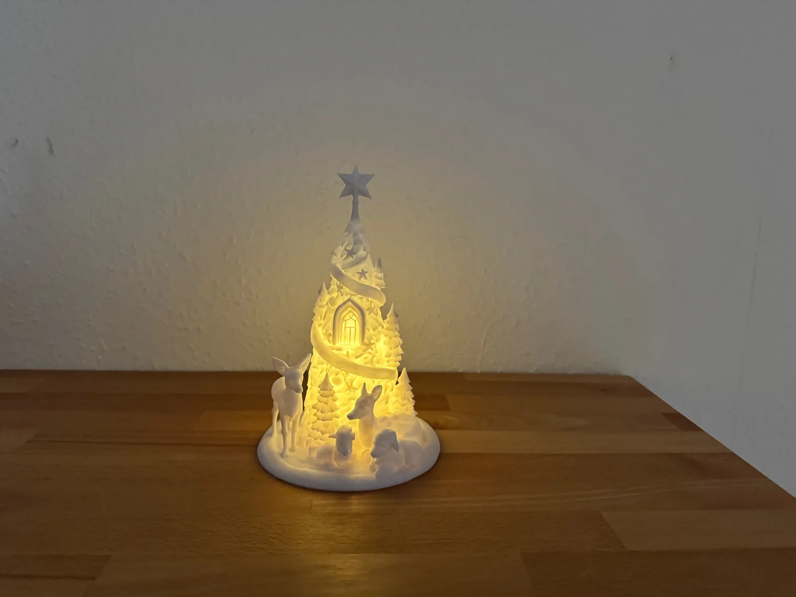 3D printed Lit Christmas Pyramid, photo 3