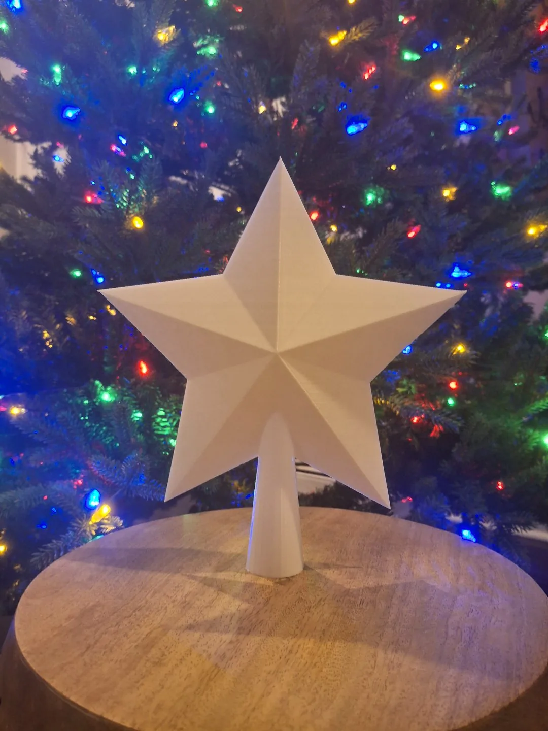 Estrella para la punta del árbol impreso en 3D, foto 3