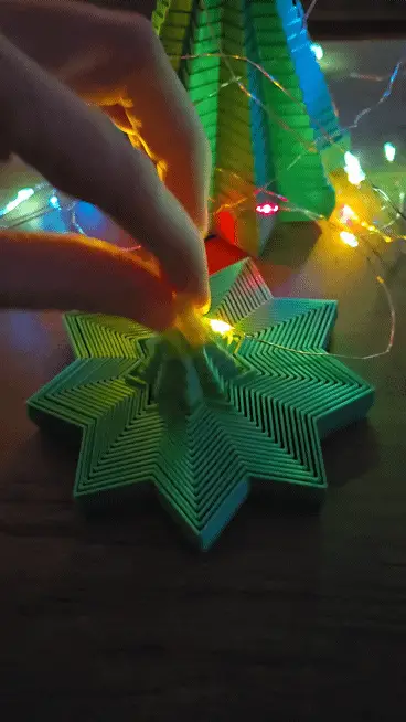 Árbol que se expande (fidget) impreso en 3D, foto 4