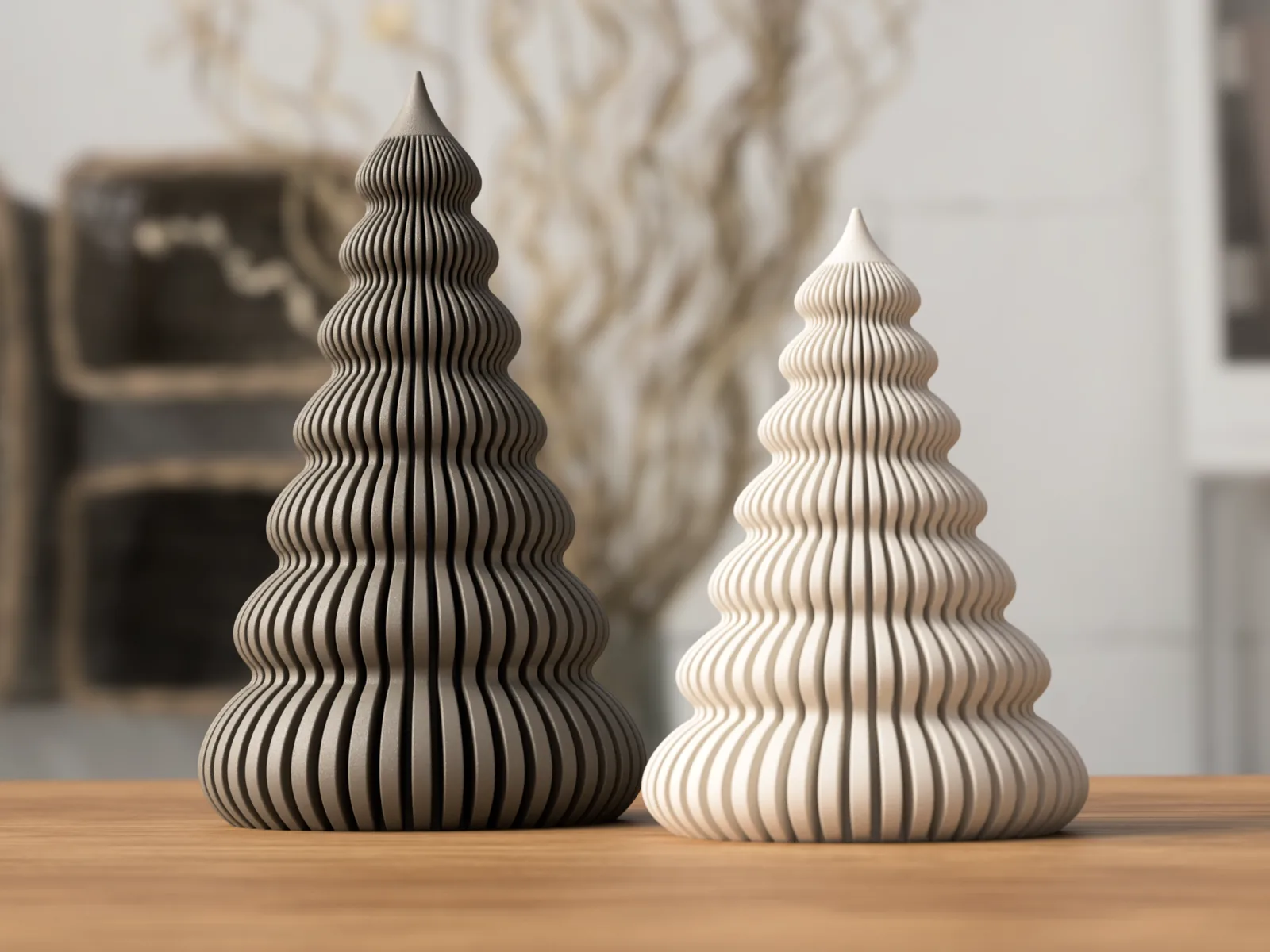 Árboles para vela LED impreso en 3D, foto 2