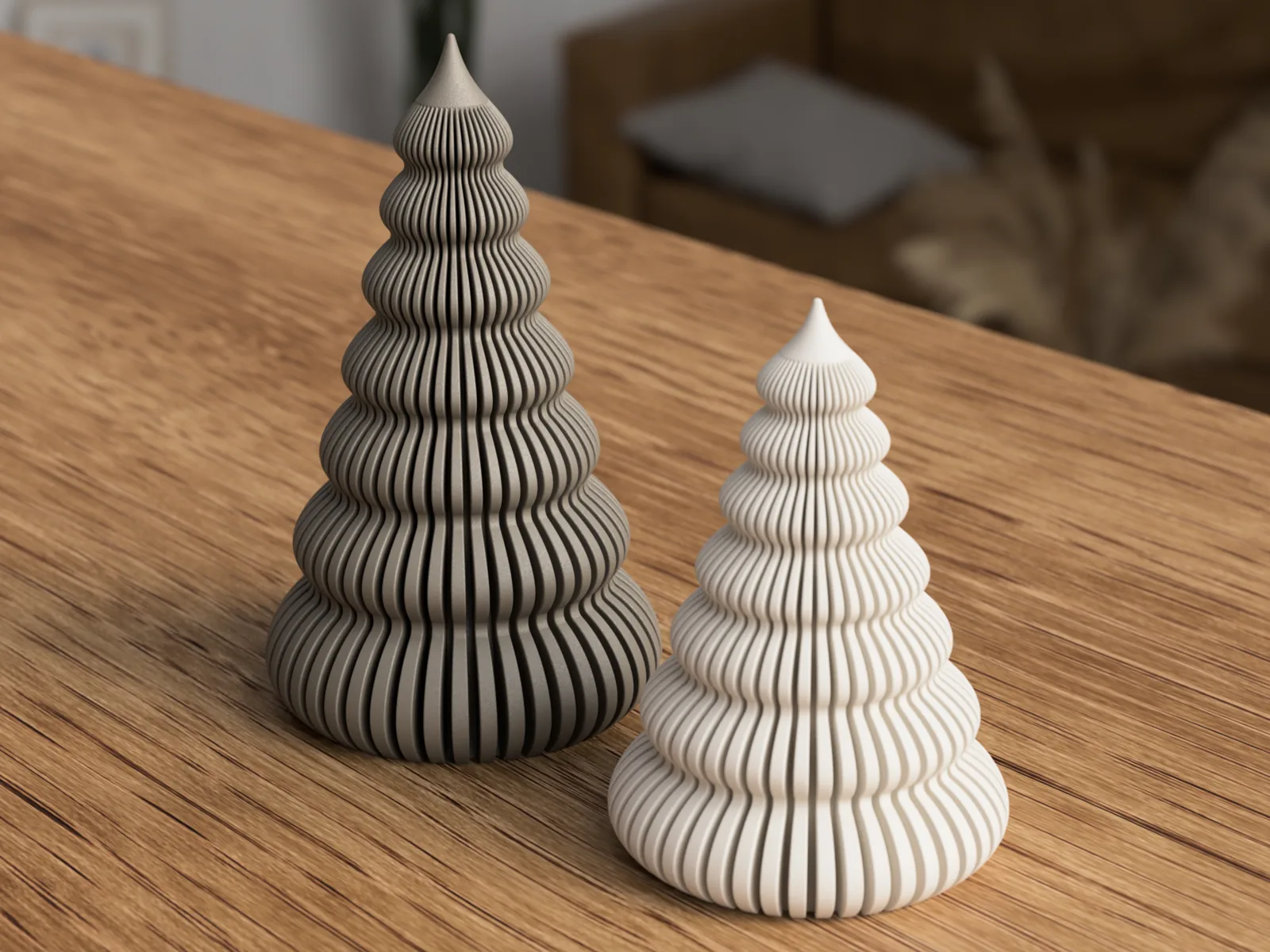 Árboles para vela LED impreso en 3D, foto 3