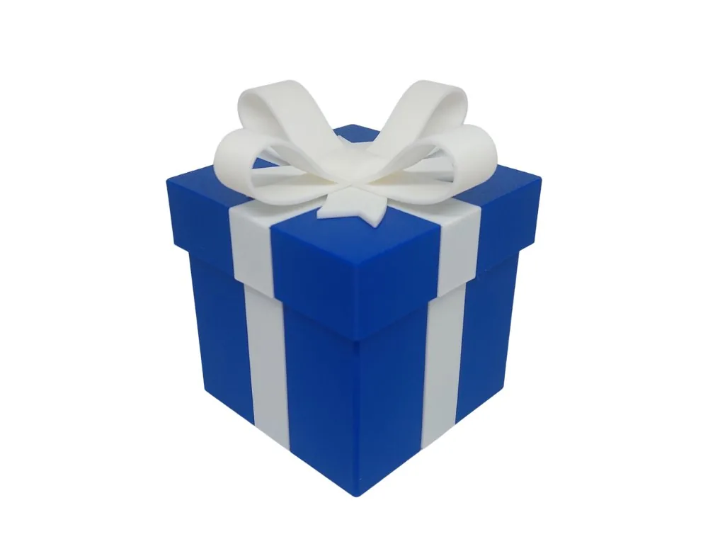 Caja regalo con cierre secreto