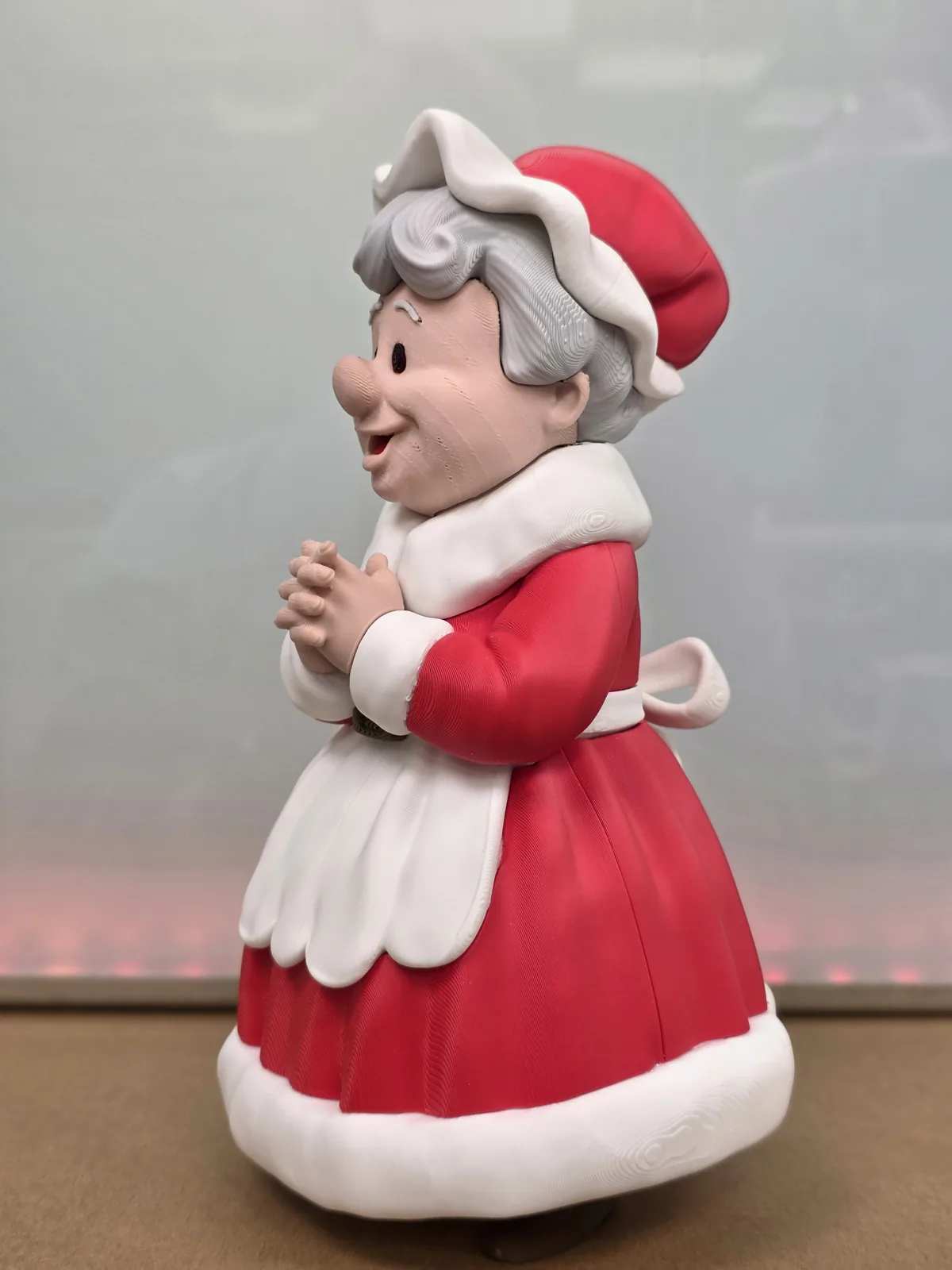 3D printed 21 cm Mrs. Claus to Assemble, photo 3
