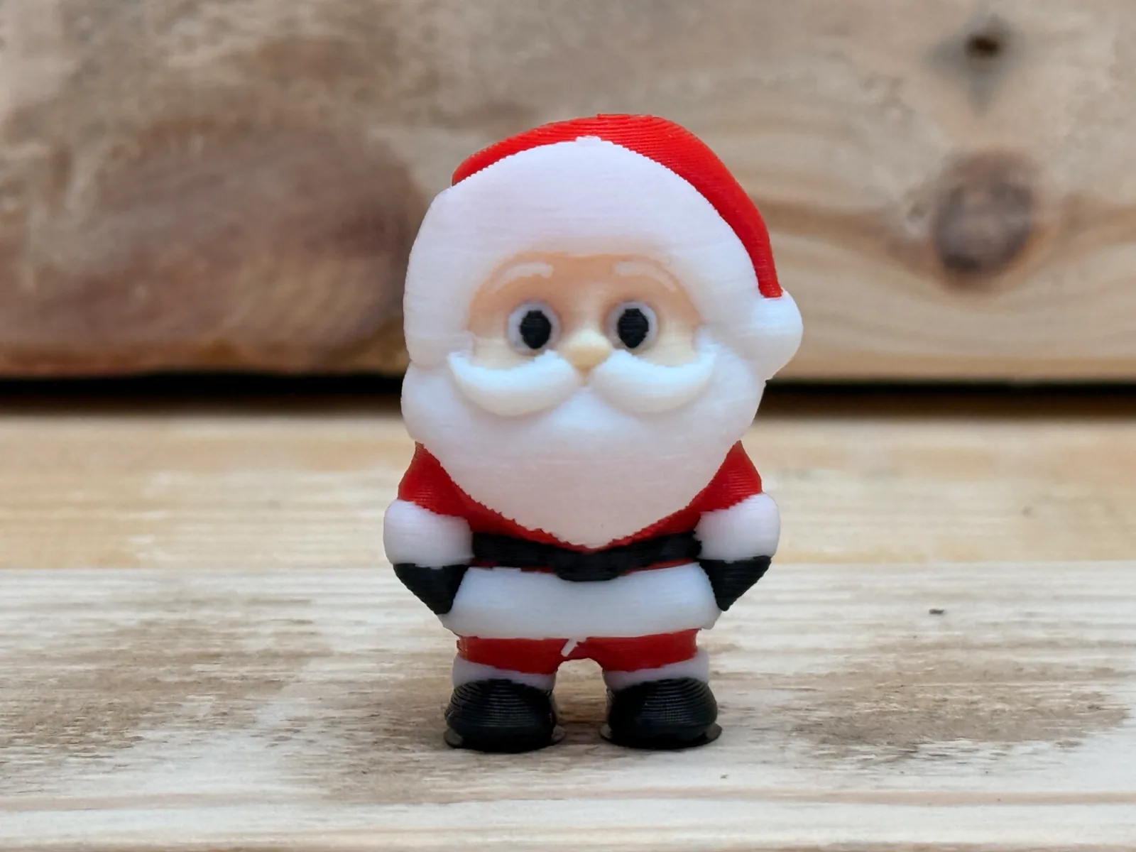 Mini Papai Noel em pé, sem suportes