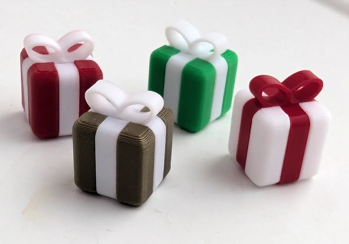 Mini Christmas presents (set)