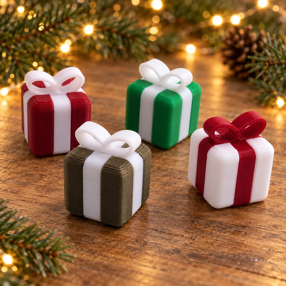 3D printed Mini Christmas presents (set), photo 3