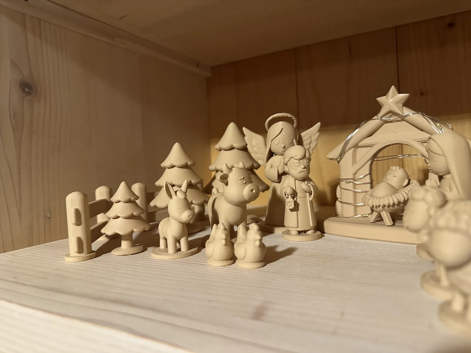Presépio modular com os Reis Magos impresso em 3D, foto 3
