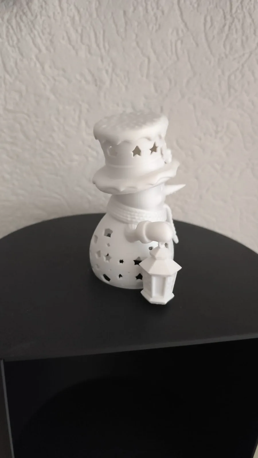 3D printed Glowing snowman, photo 3