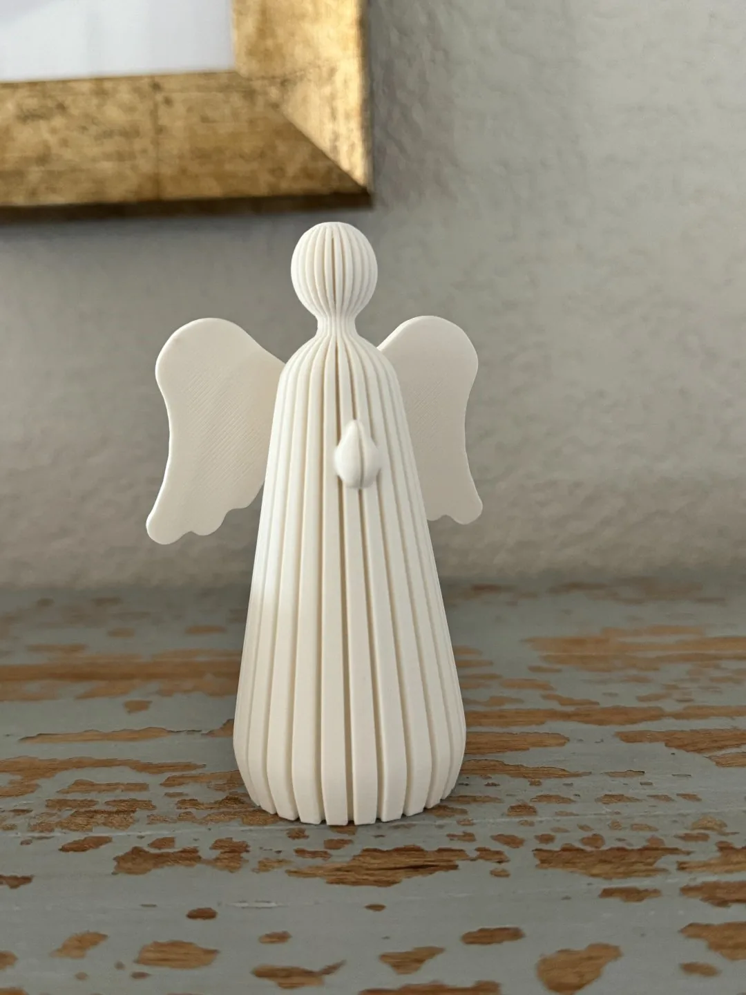 Pesebre moderno minimalista impreso en 3D, foto 3