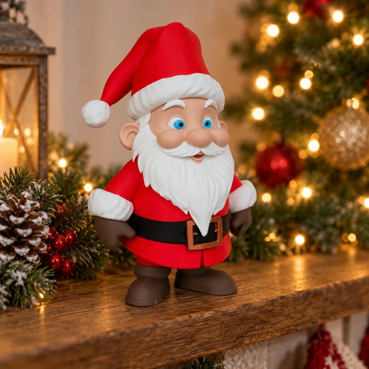 3D printed 18 cm Santa Claus to Assemble, photo 4