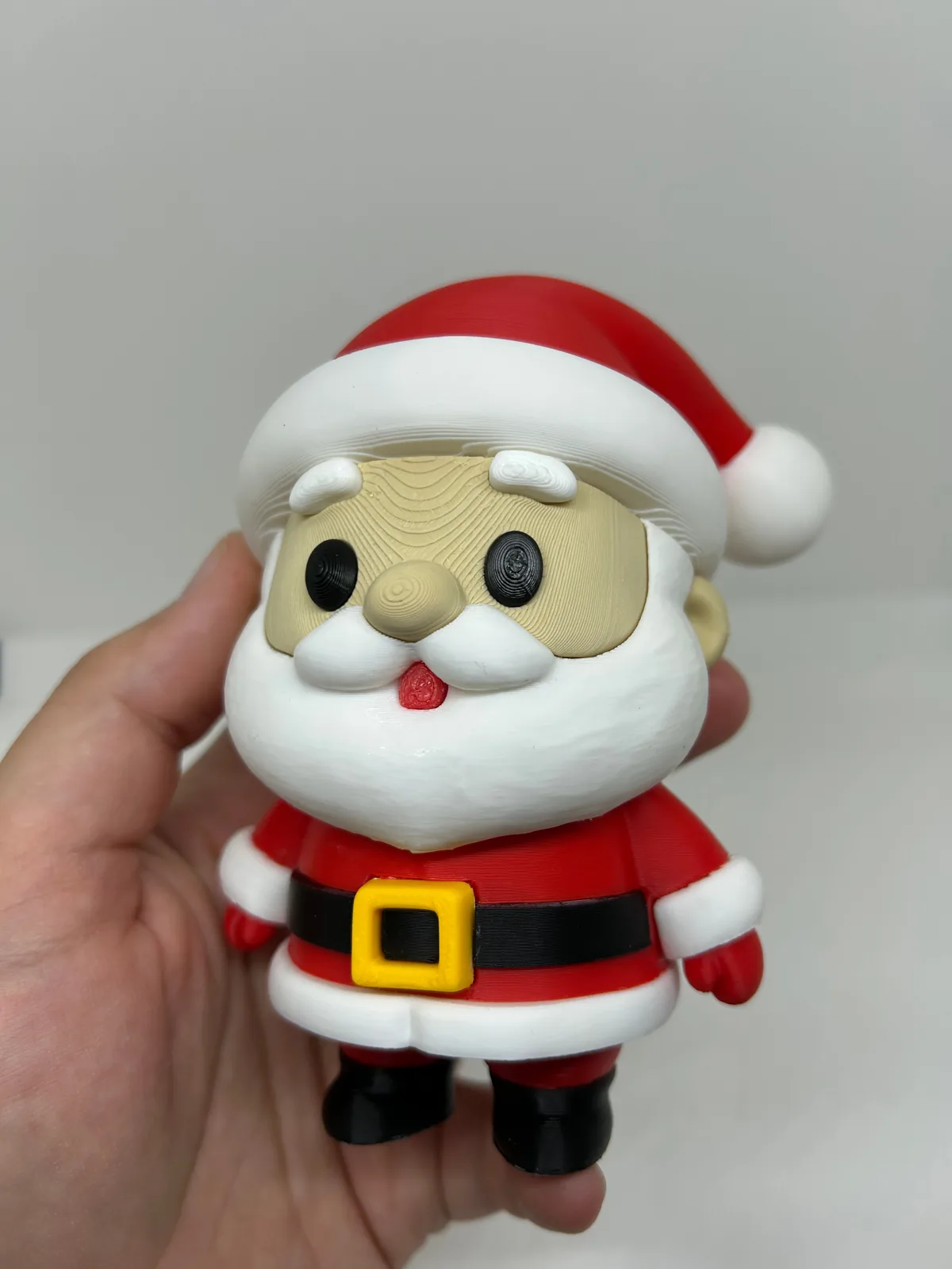 3D printed Kawaii Santa Claus to Assemble, photo 3