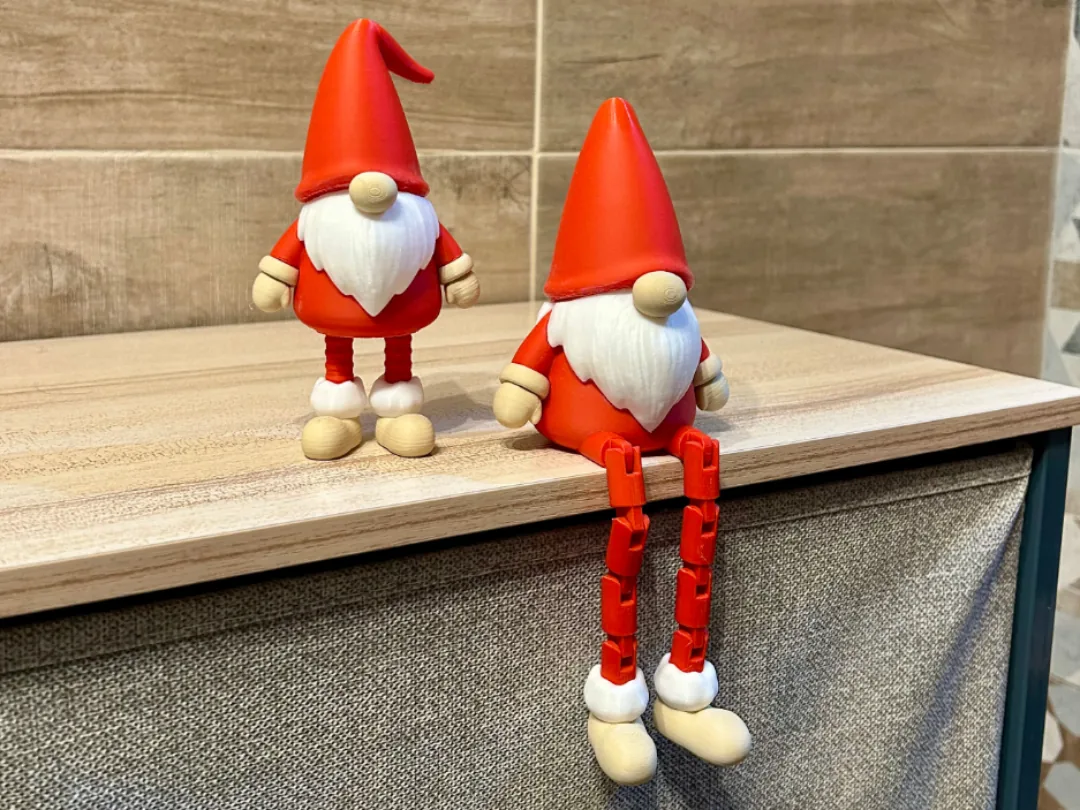 Nordic Christmas Gnome Pair