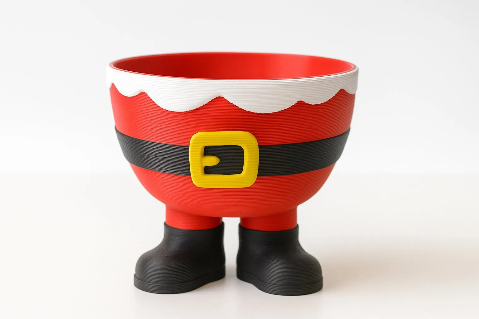 Bowl Papá Noel para galletas impreso en 3D, foto 2