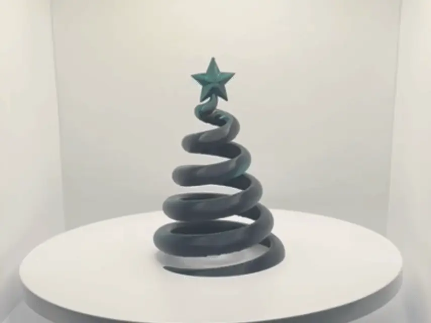 Árbol twist impreso en 3D