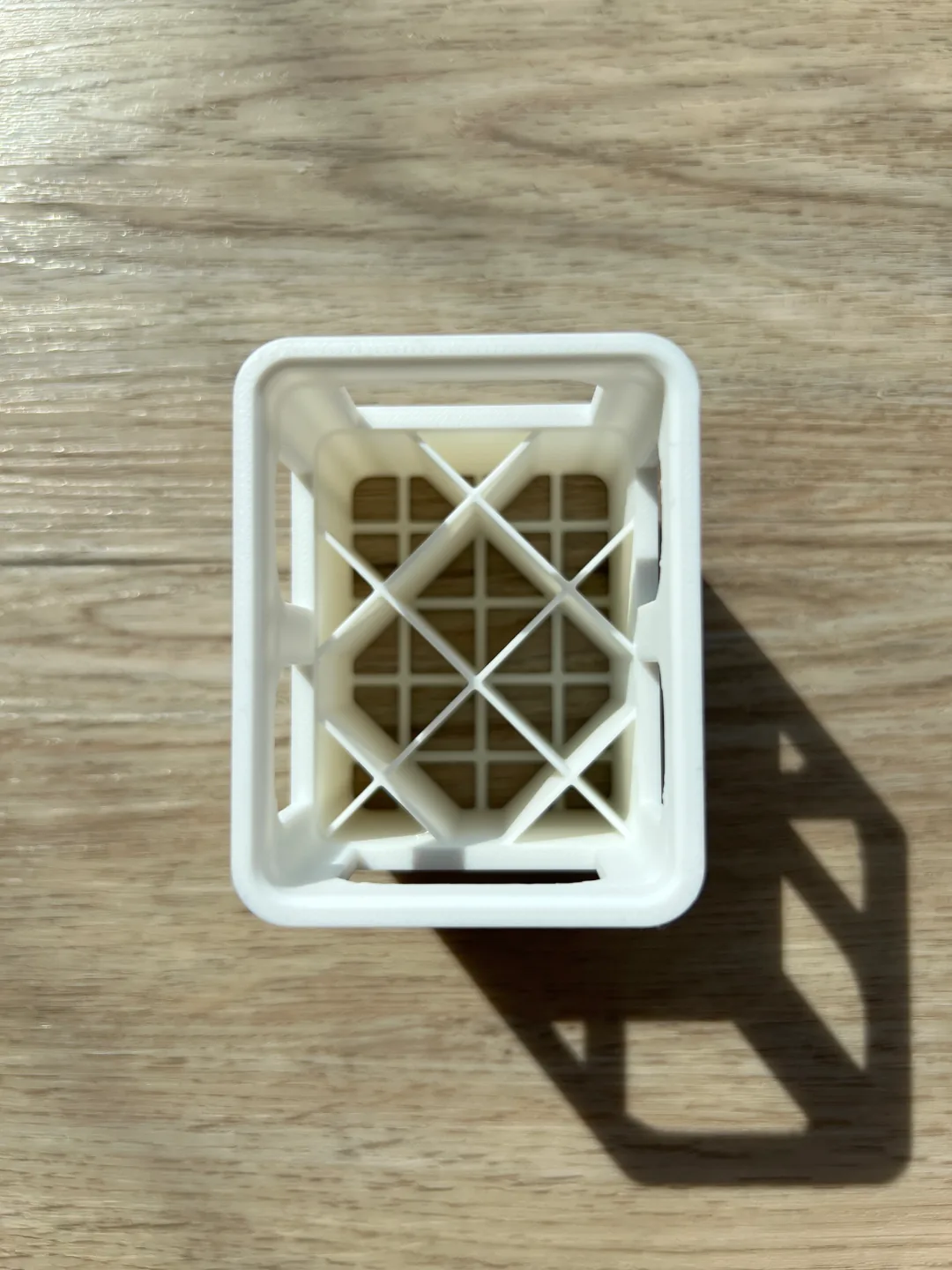 Set organizador de pilas tipo canasta impreso en 3D, foto 5