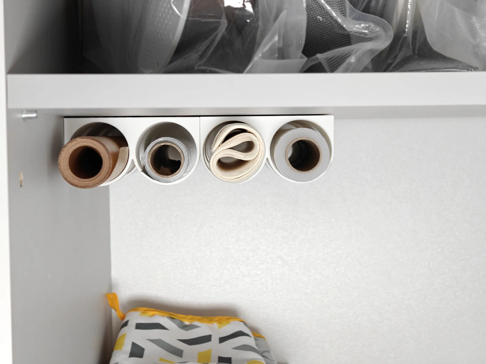 Organizador de rollos de cocina impreso en 3D, foto 4