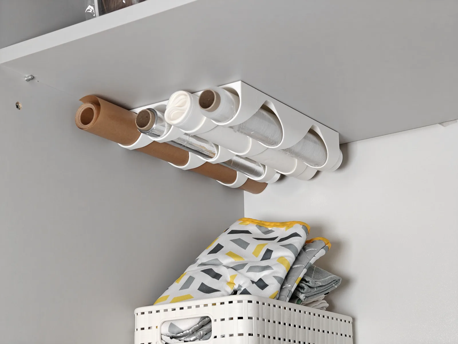 Organizador de rollos de cocina impreso en 3D, foto 6