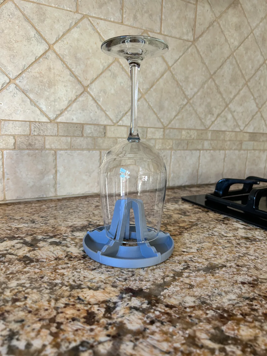 Escurridor para botellas y termos impreso en 3D, foto 3