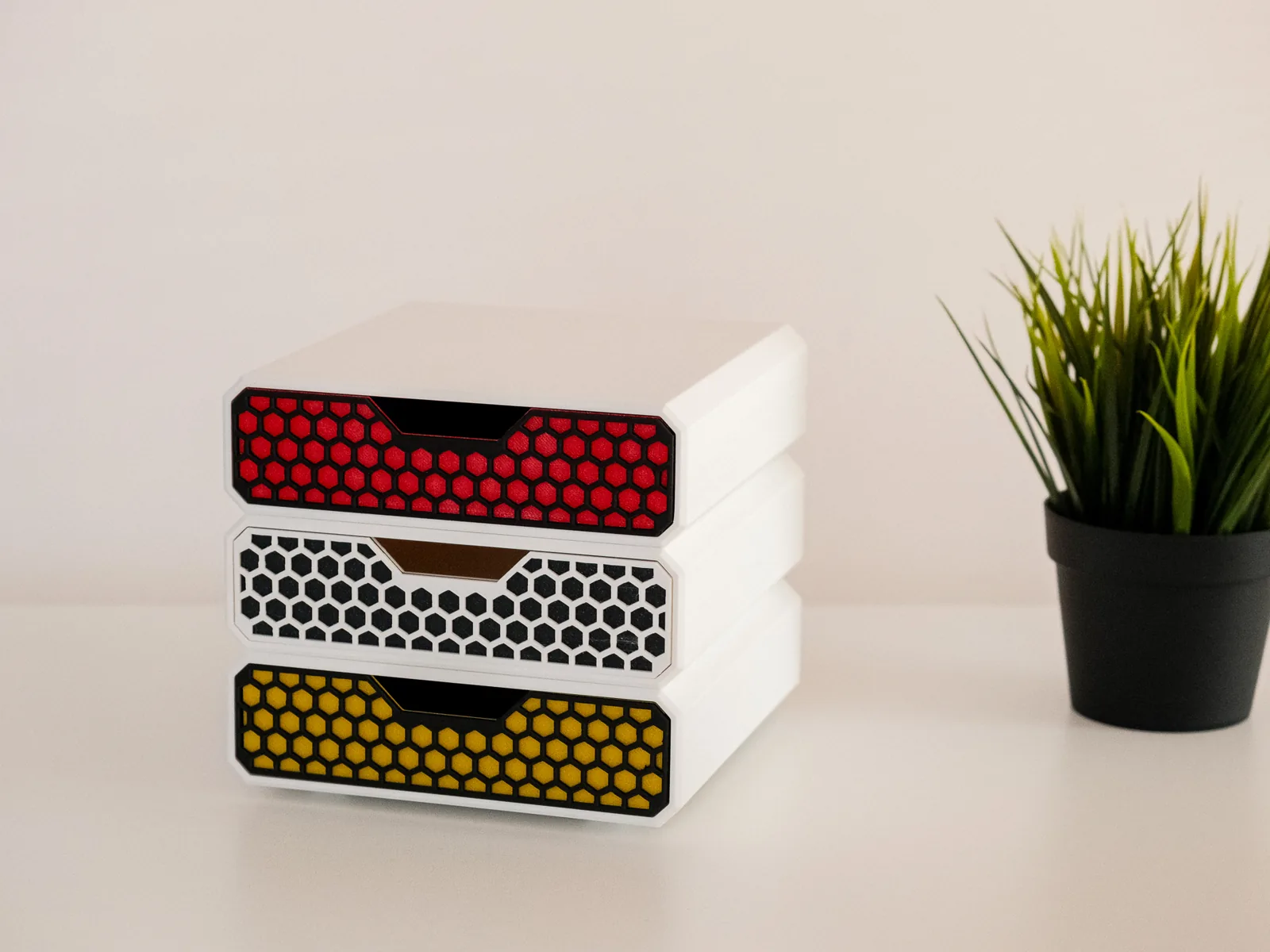 Cajonera apilable de escritorio