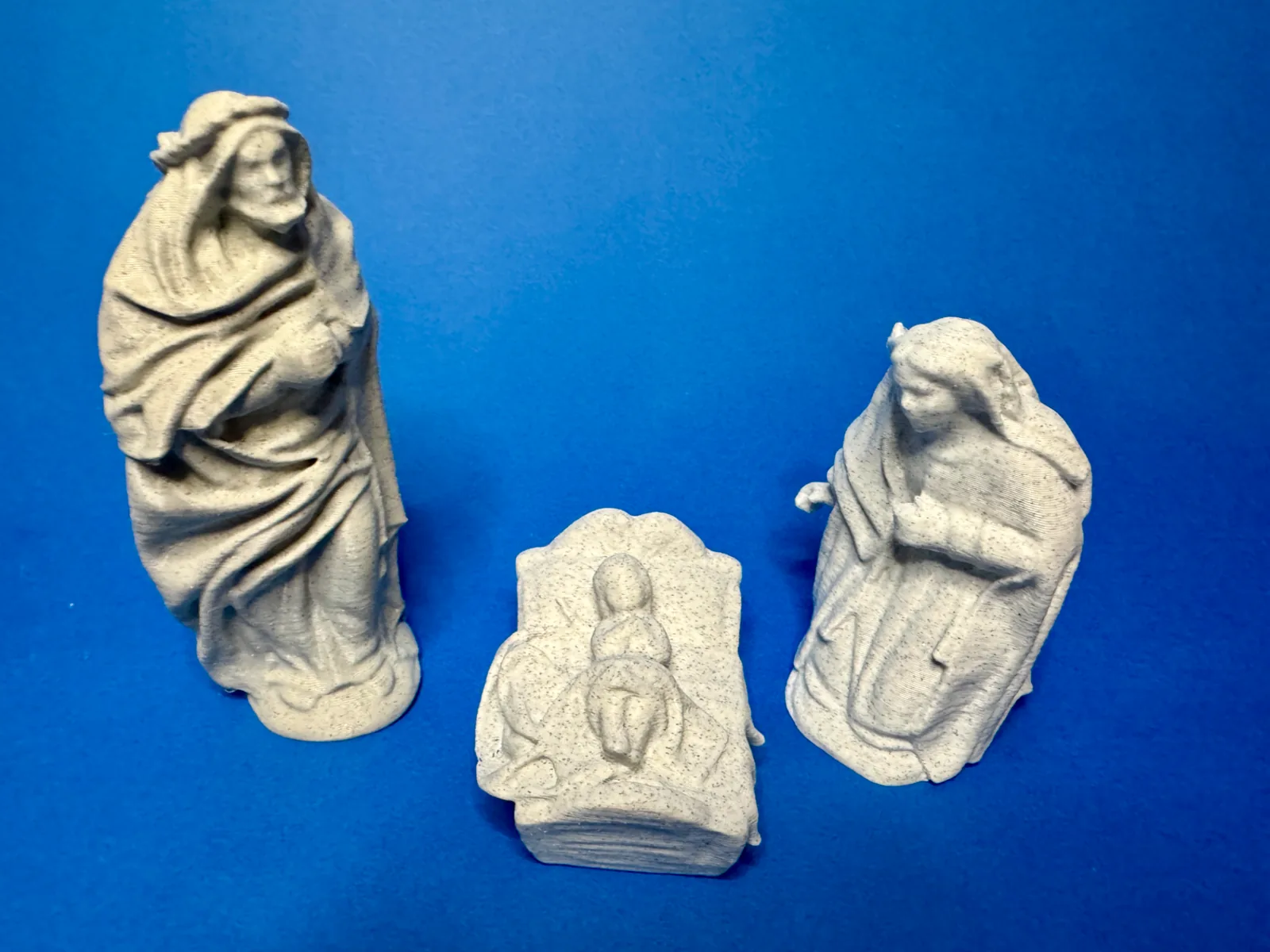 Figuras para pesebre: personas y animales impreso en 3D, foto 3