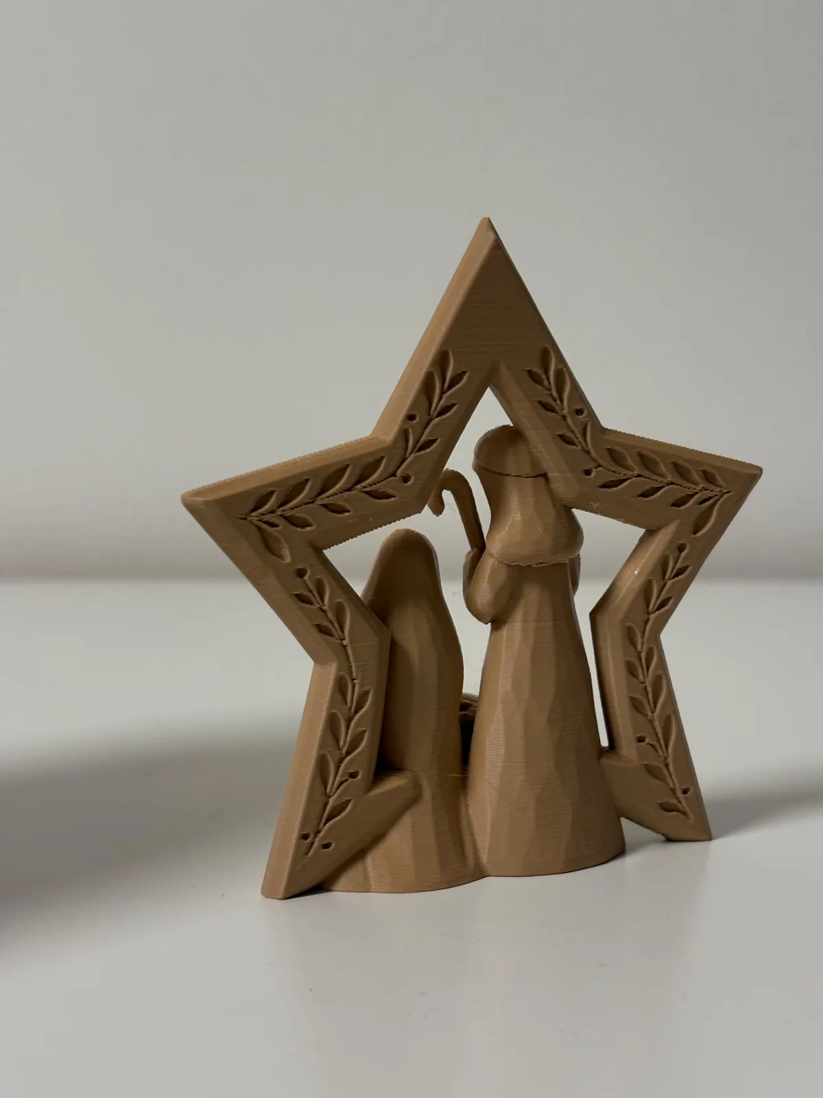 Nacimiento en estrella tallada impreso en 3D, foto 2