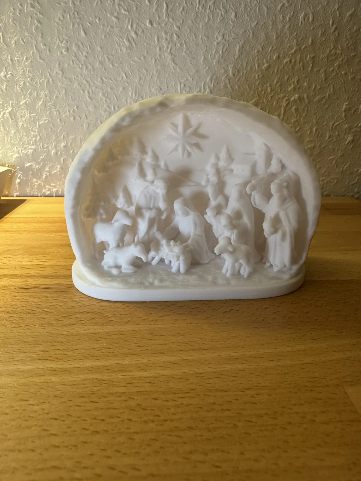 3D printed Domed nativity with light, photo 3