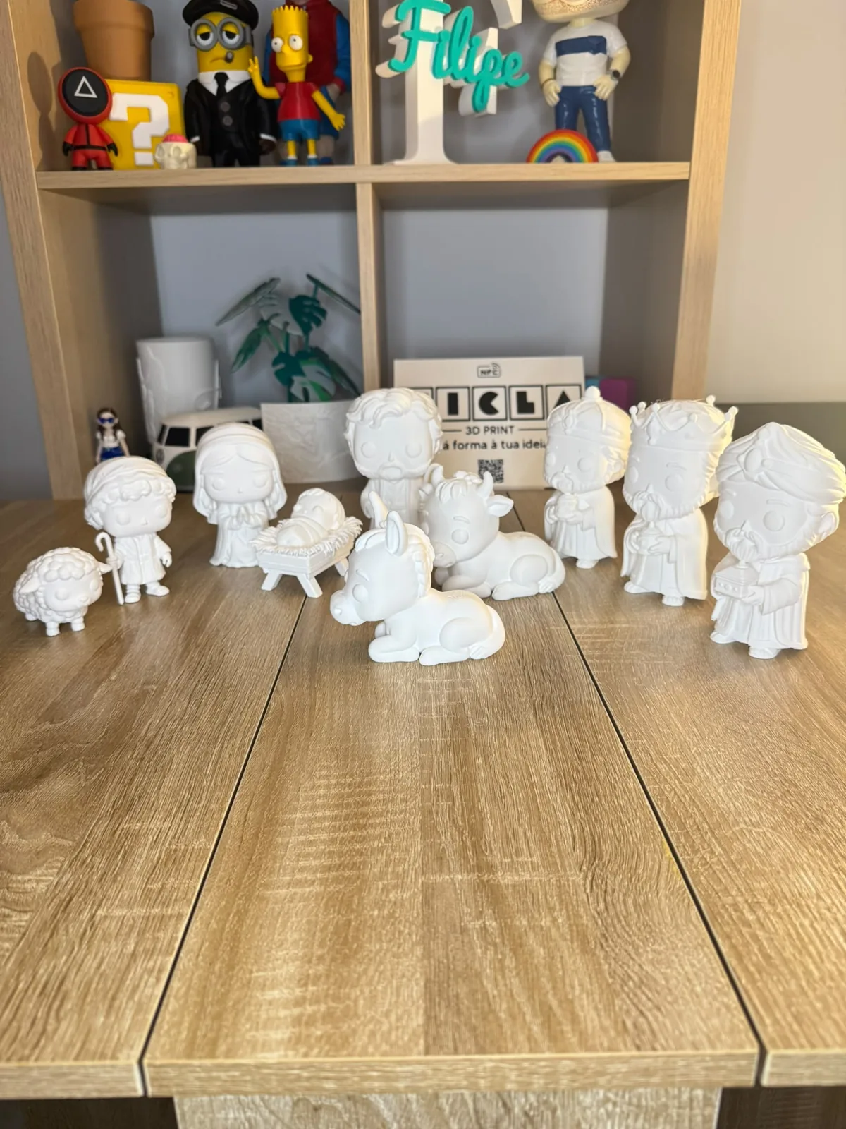 Sagrada Familia estilo Funko