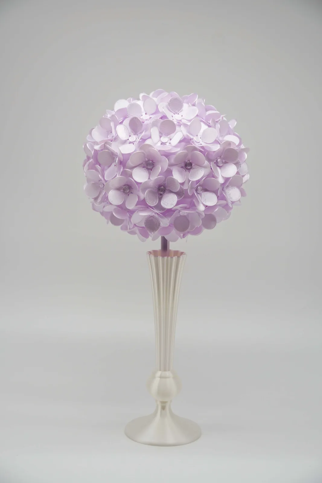 Hortensia decorativa impreso en 3D, foto 5