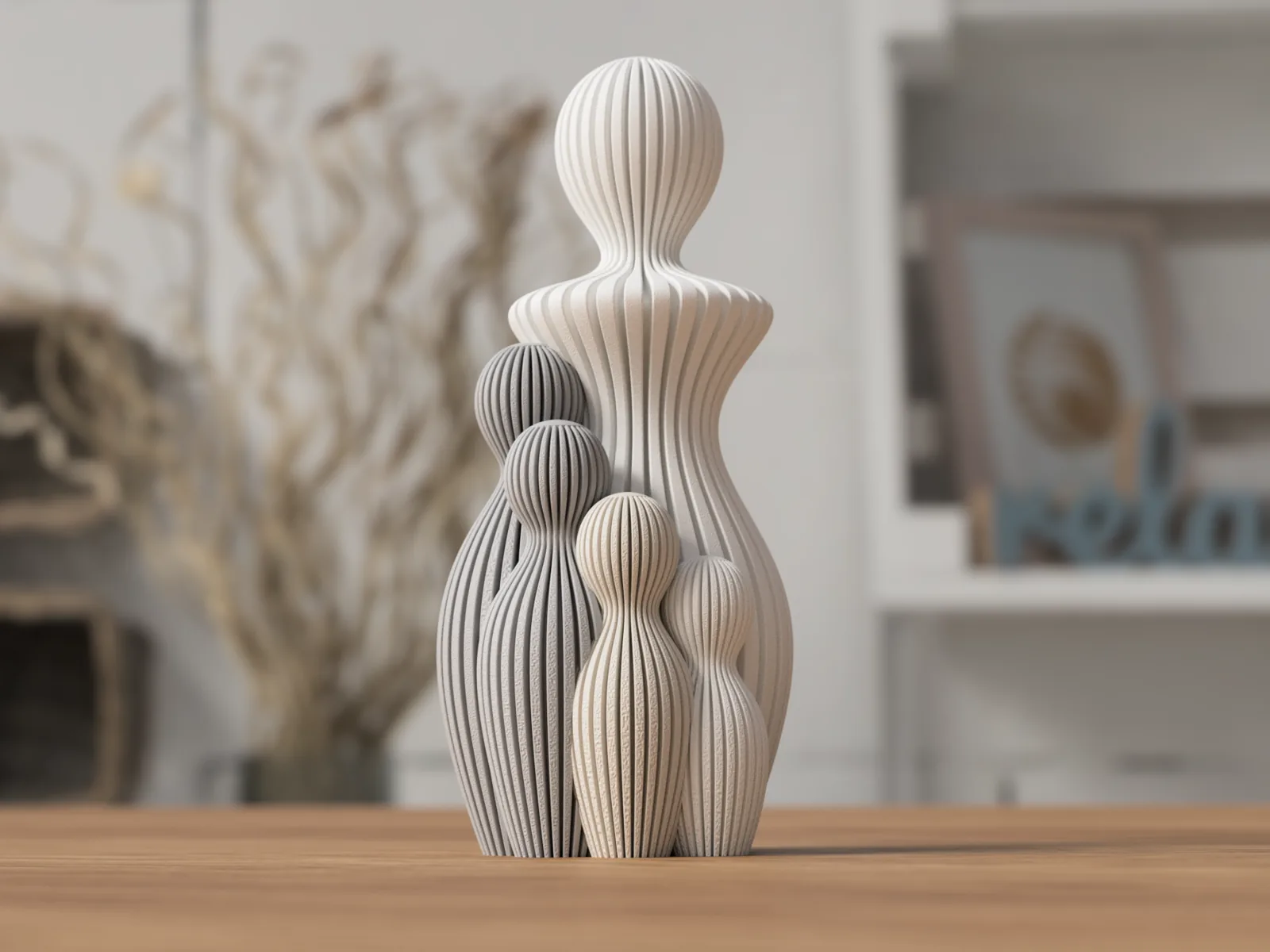 Estátua Mãe com Filho impresso em 3D, foto 4