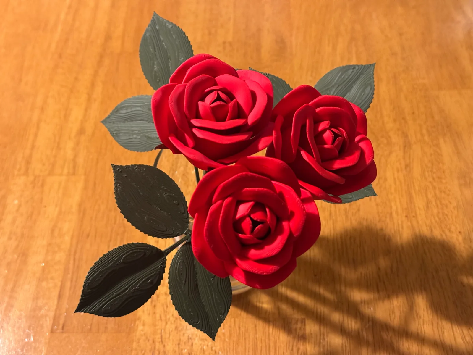 3D printed Rose with Stem, photo 3