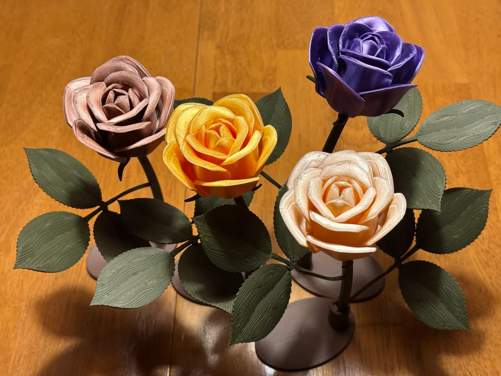 3D printed Rose with Stem, photo 5