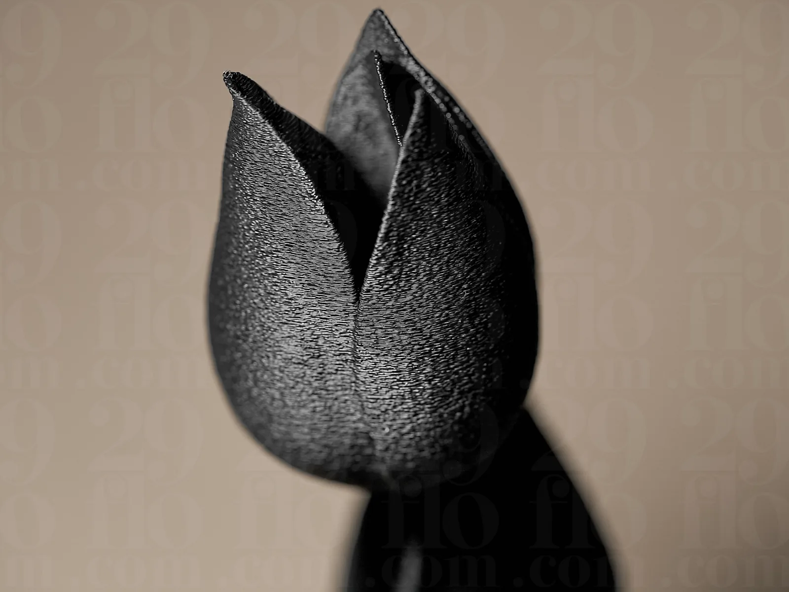 Tulipán decorativo de pie impreso en 3D, foto 4
