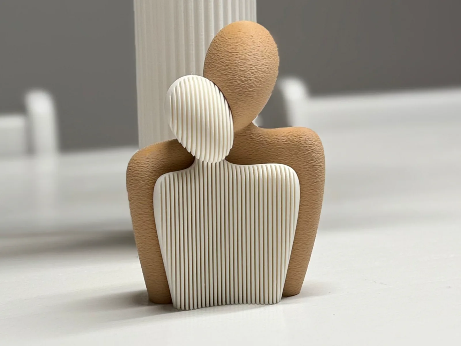 Estátua de Casal Abraçado impresso em 3D, foto 5