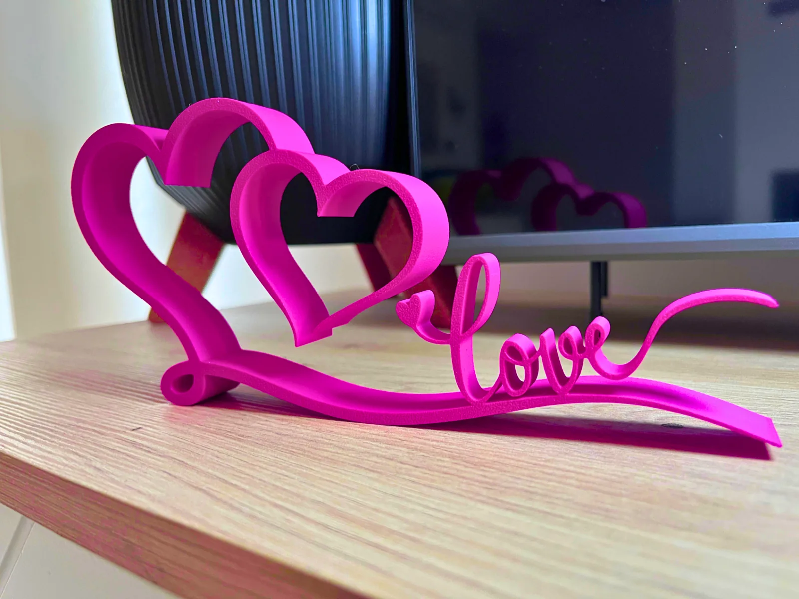 3D printed Interlocking Love Hearts, photo 3